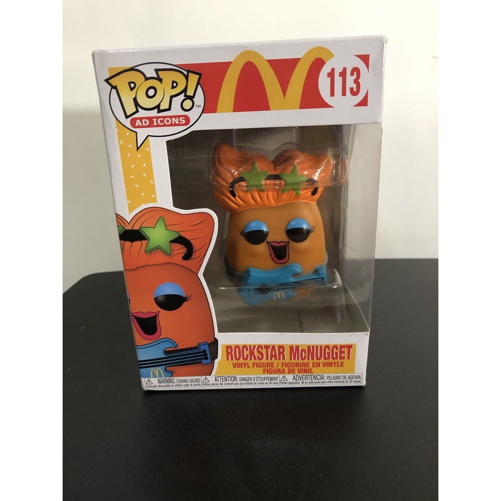 Funko Pop! Ad Icons McDonald's Rockstar McNugget #113 Vinyl Figure